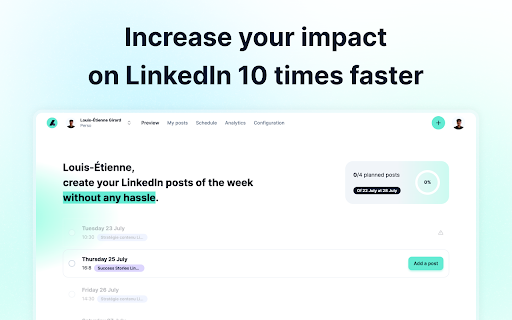 Alara - The solution to success on LinkedIn