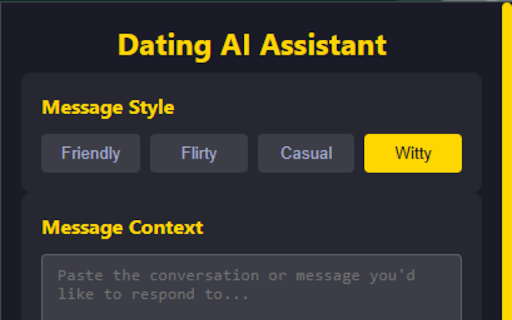 Dating AI Assistant