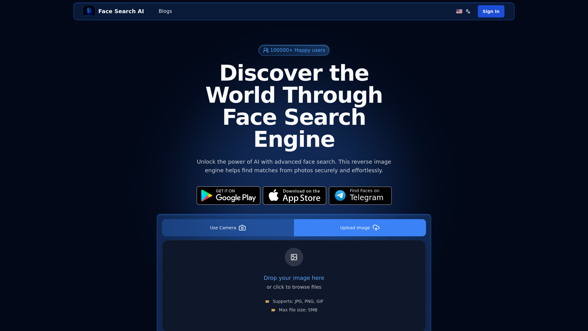 Face Search AI